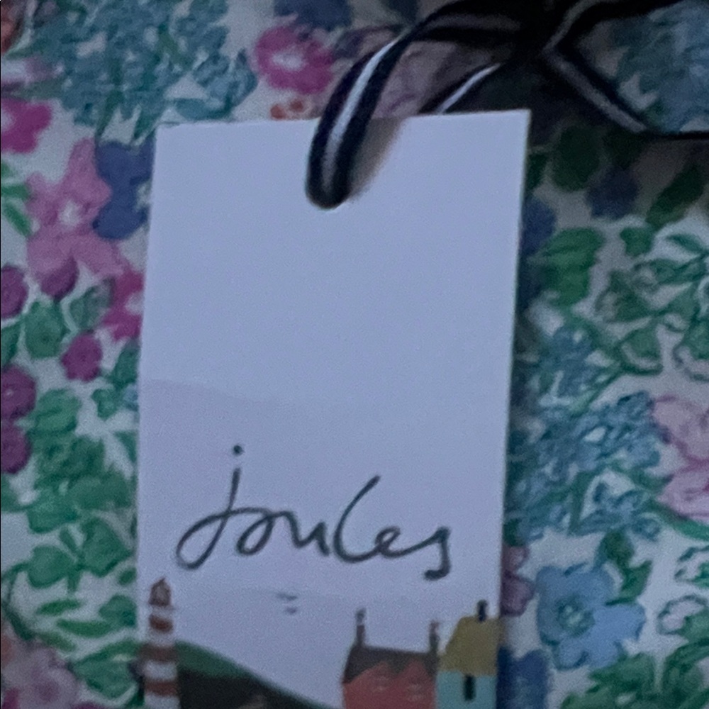 Joules Girls Floral Ruffle Top - Picture 3 of 4
